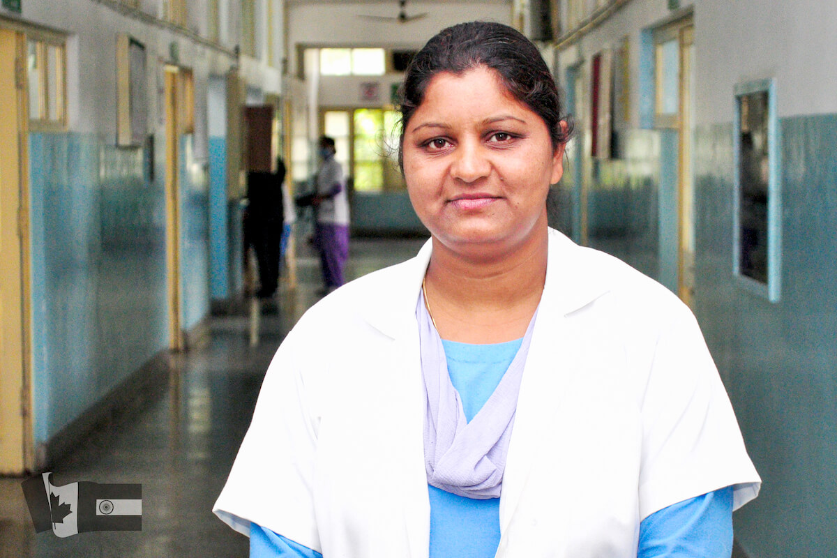 Girl educated to become a nurse in rural Punjab through charity