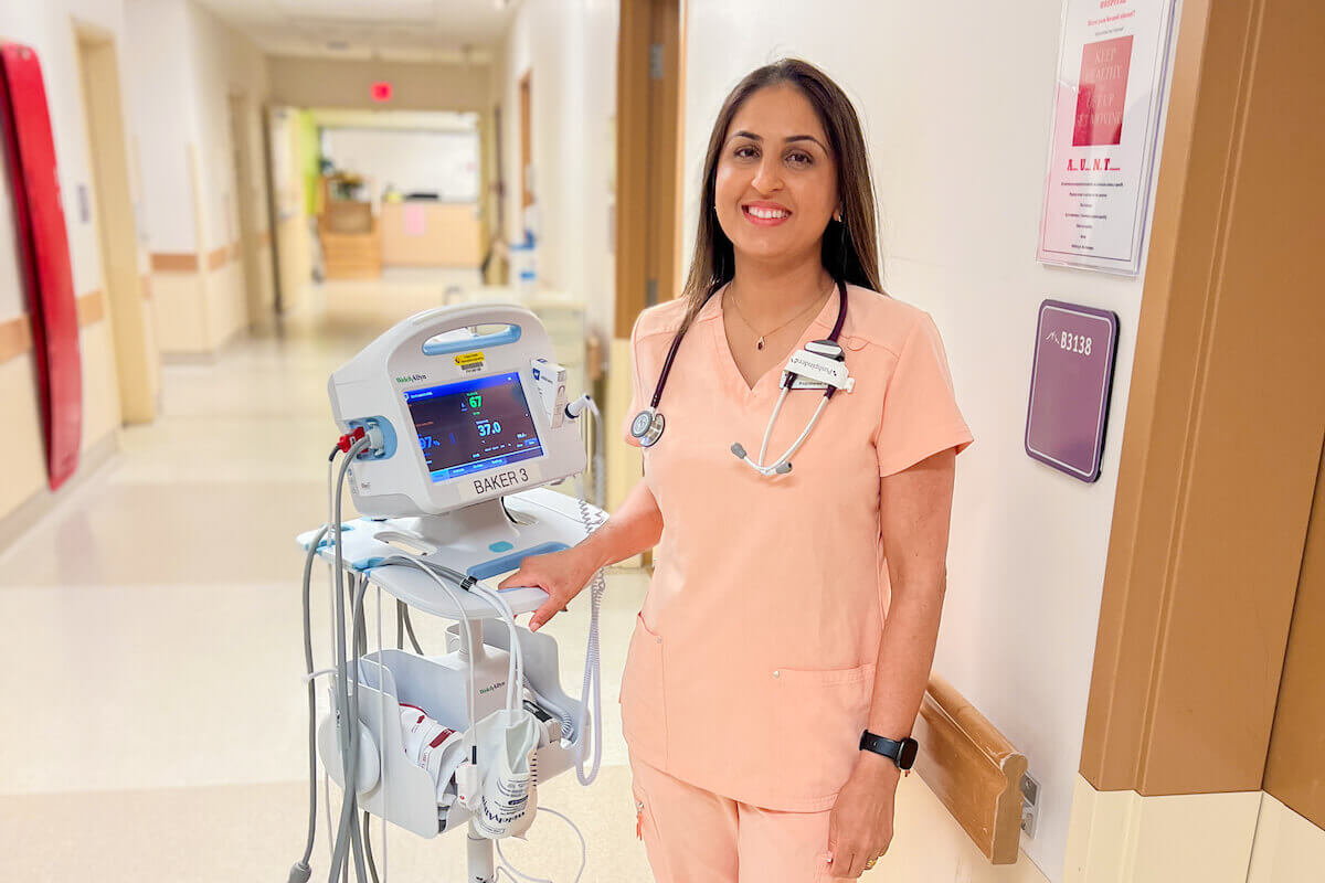 Pushpinder - nurse from rural Punjab working in Canada