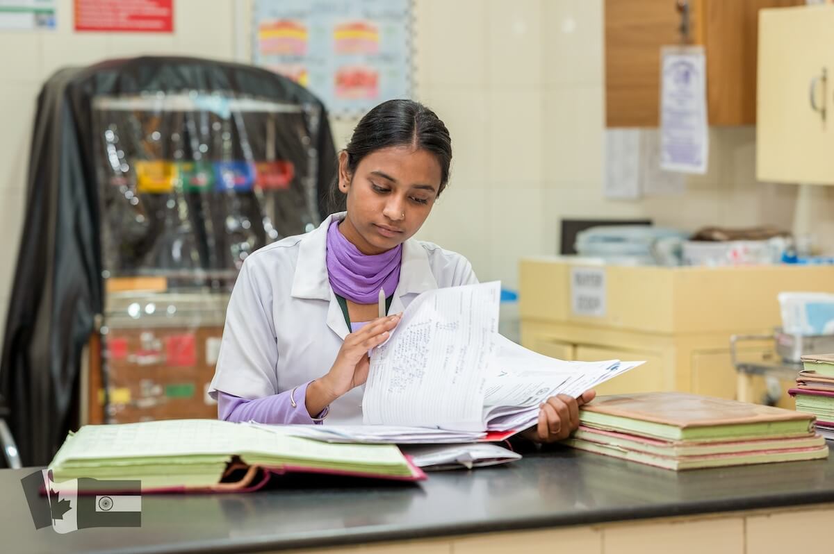 Raj Nandni - nursing practicum at Guru Nanak Mission Hospital